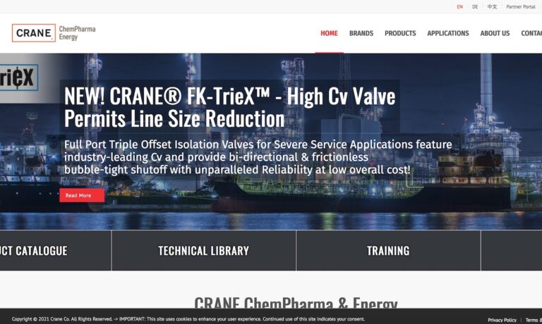 Crane ChemPharma Energy