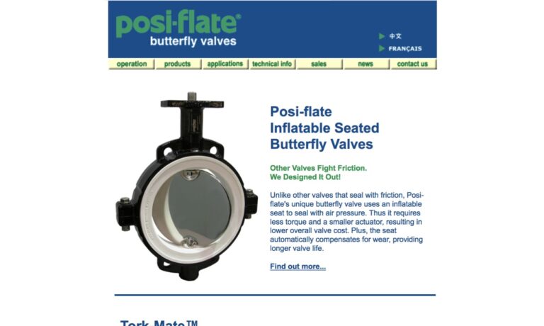 Posi-flate Butterfly Valves